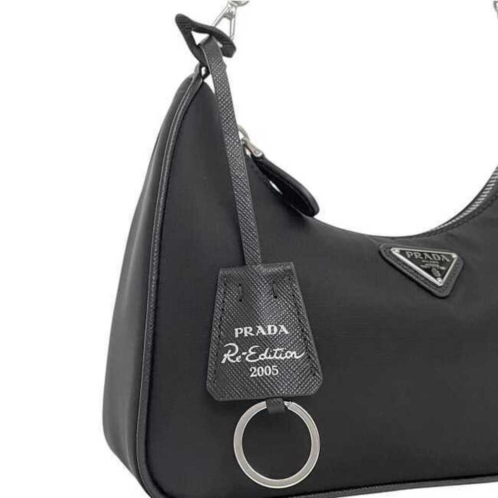 Prada Bag Black Nero Black Re Nylon Crossbody Shoulder Accessory - Picture 9 of 10